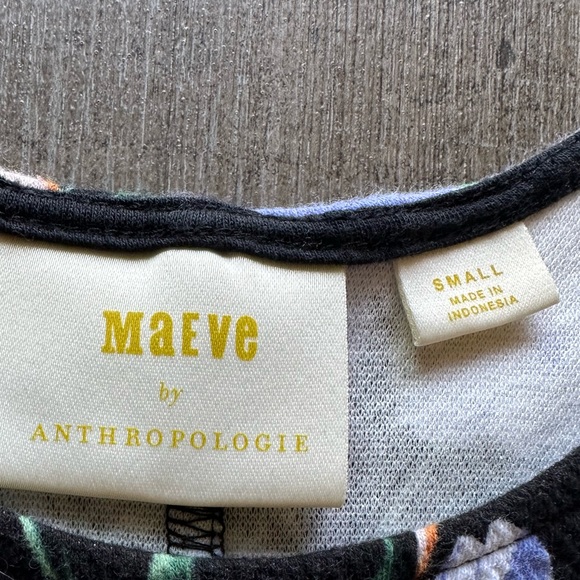 Maeve by anthro floral button tank size S NWOT - Picture 3 of 7